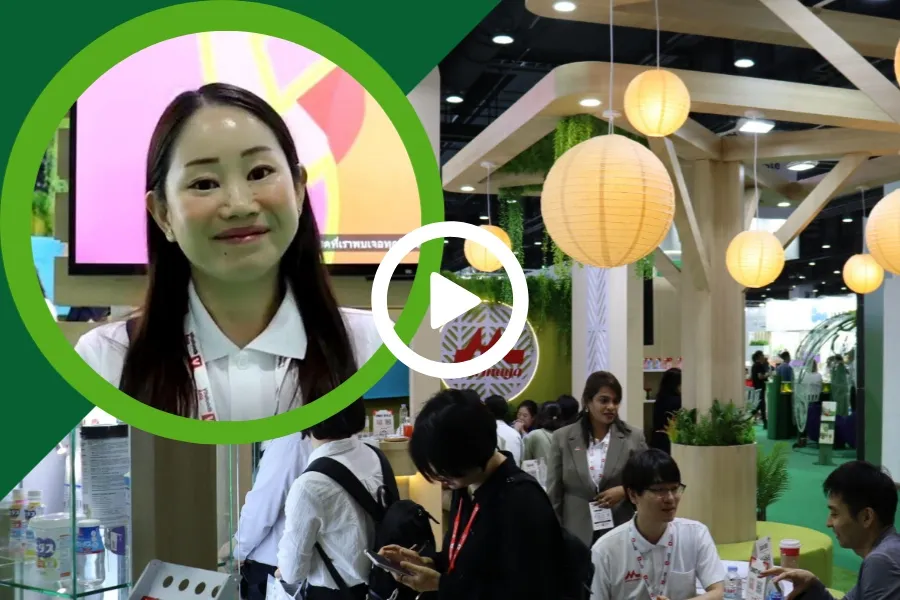 Morinaga interview at Vitafoods Asia 2025